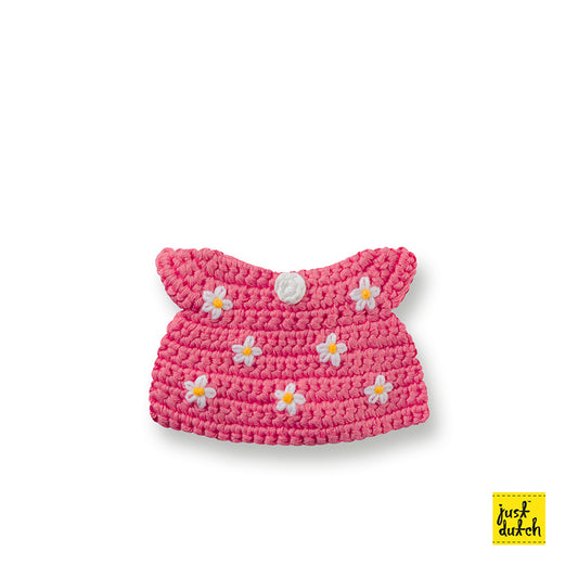 ドレス フラワー ピンク ハンドメイド