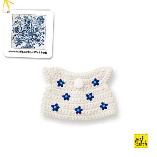 ドレス デルフト ブルー ハンドメイド