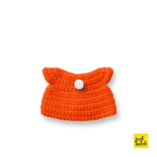 ドレス オレンジ ハンドメイド