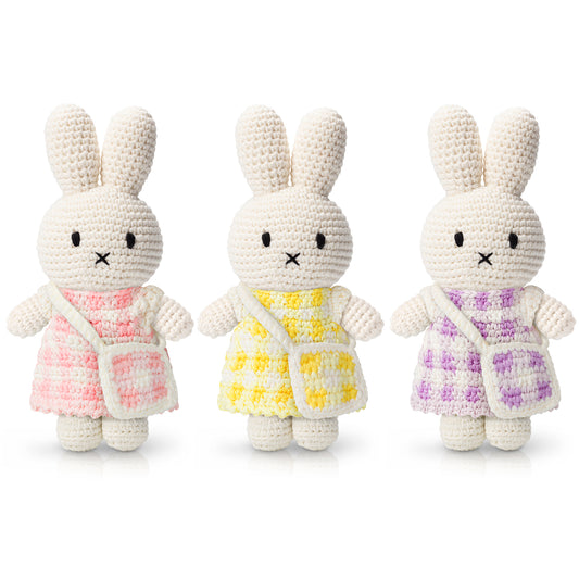 ハンドメイド&ドレス+バッグ パステルチェック