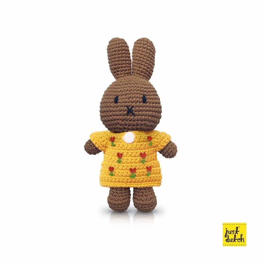 メラニー ハンドメイド & イエローチューリップ ドレス | MELANIE HANDMADE and YELLOW TULIP DRESS - ジャストダッチ公式ショップ | JUSTDUTCH.TOKYO
